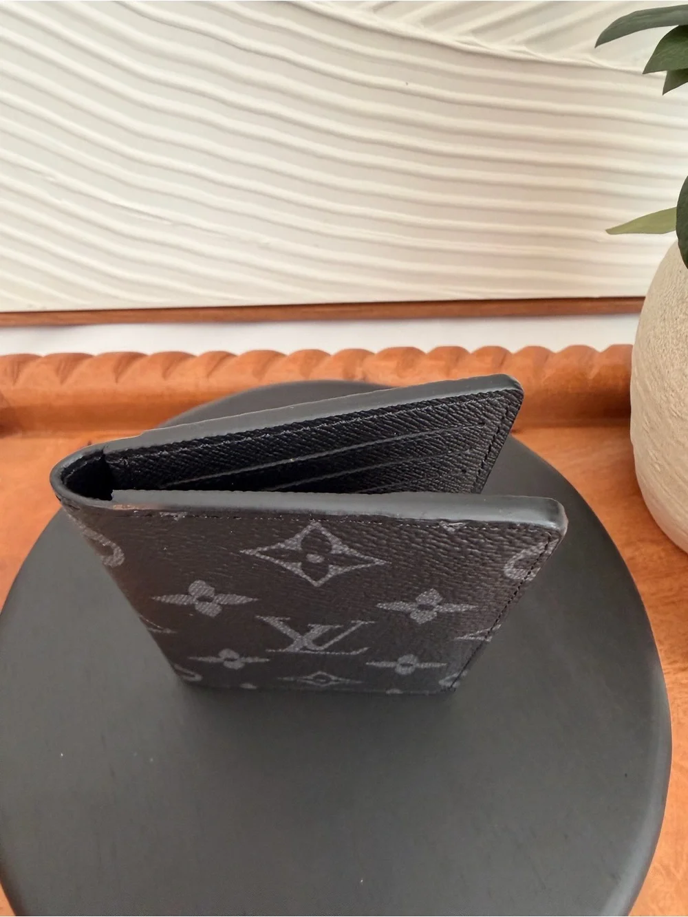 Louis Vuitton Monogram Eclipse Passport Holder